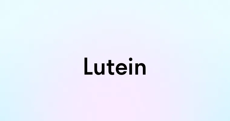 Lutein