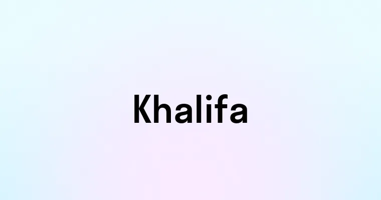 Khalifa