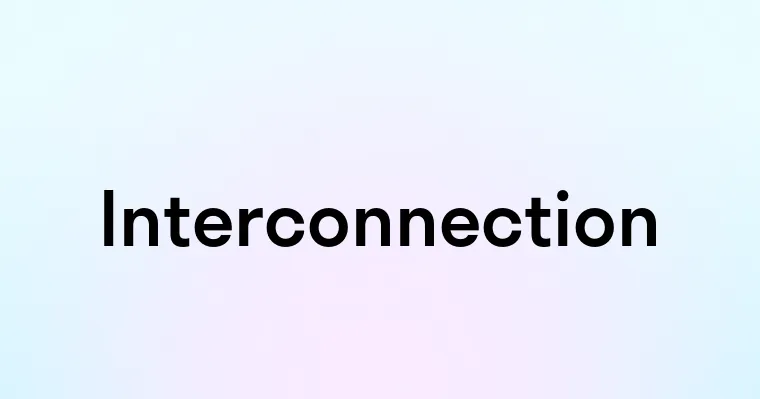 Interconnection