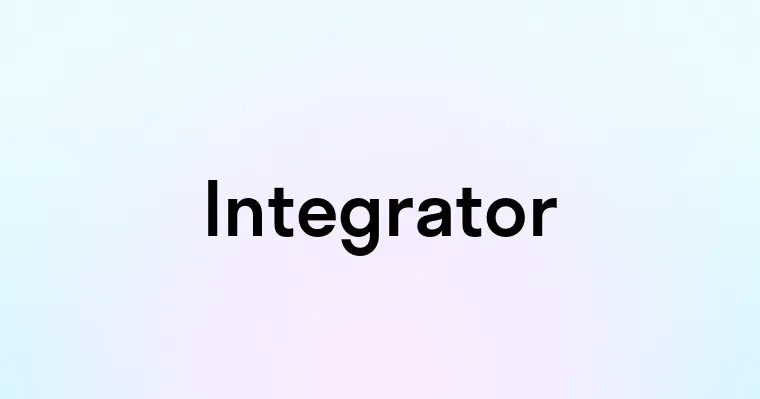 Integrator