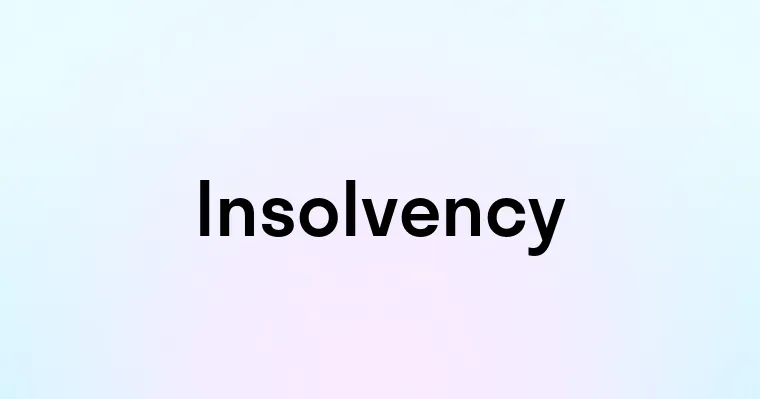 Insolvency