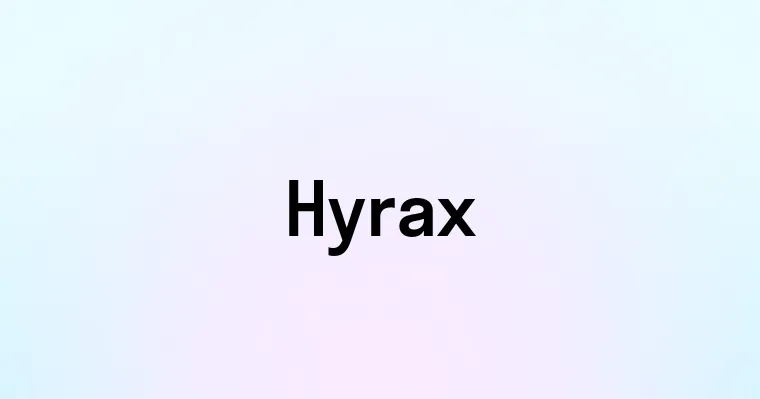 Hyrax