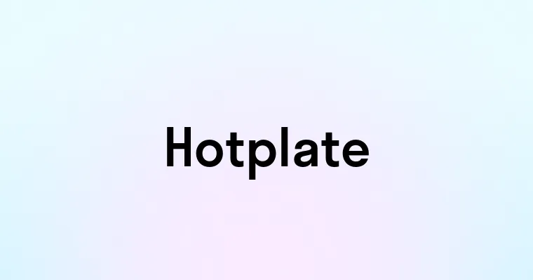 Hotplate