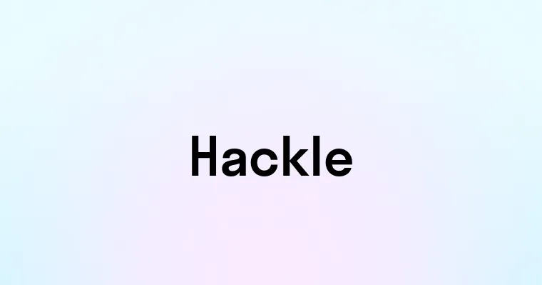 Hackle