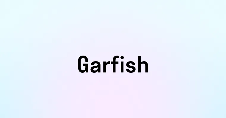 Garfish