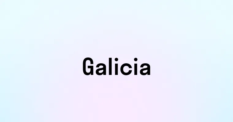 Galicia