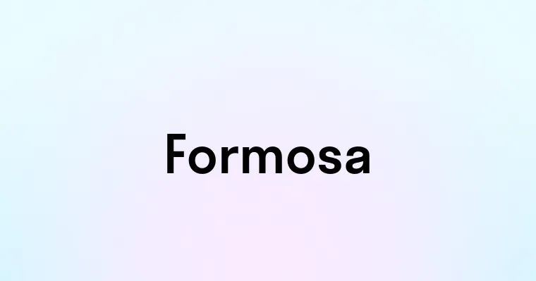 Formosa