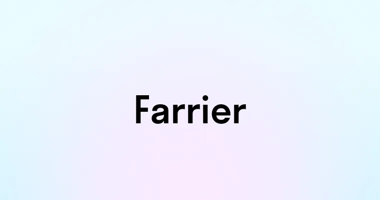 Farrier