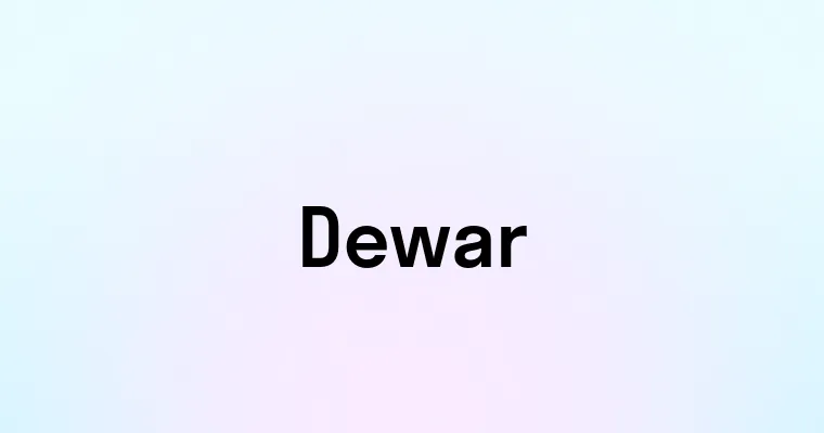 Dewar