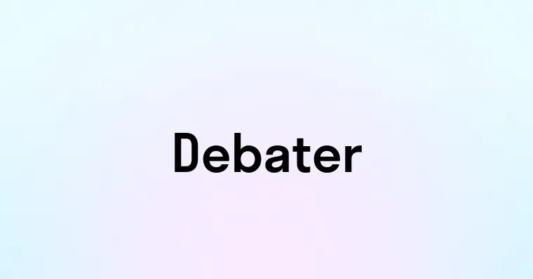 Debater