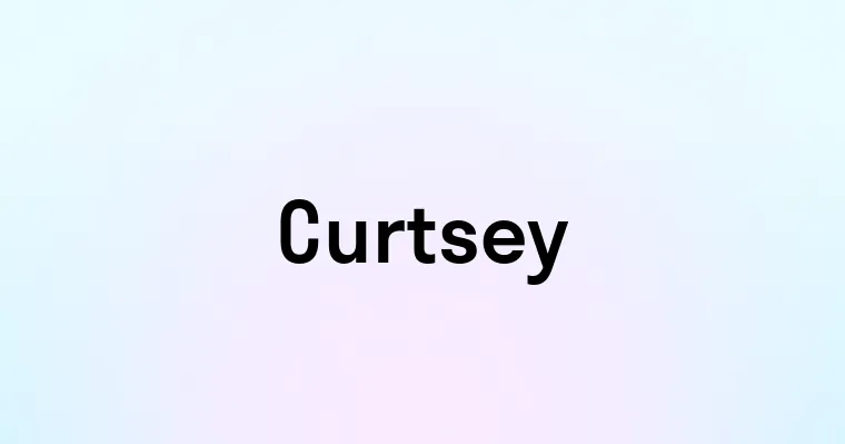 Curtsey