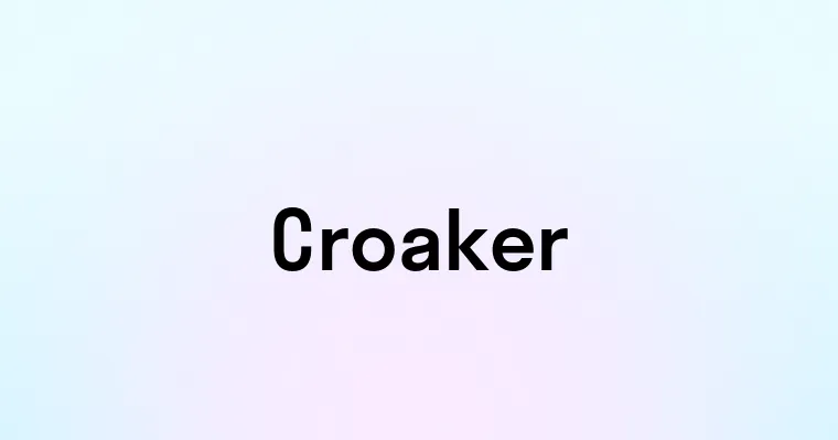 Croaker