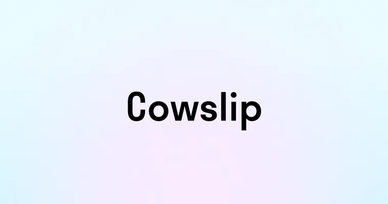 Cowslip