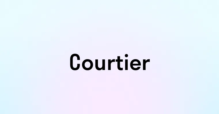 Courtier