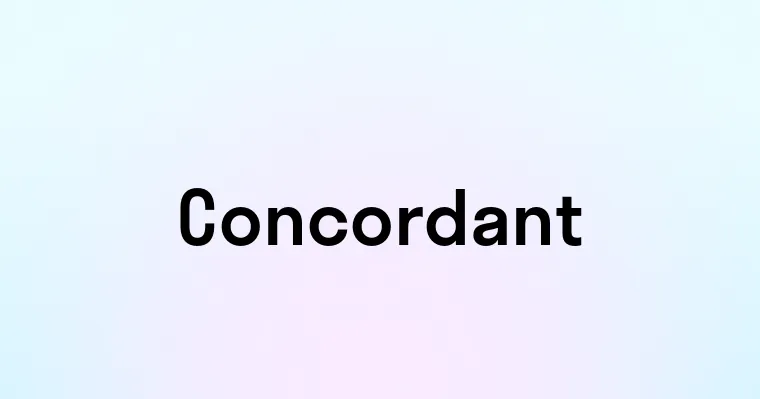 Concordant