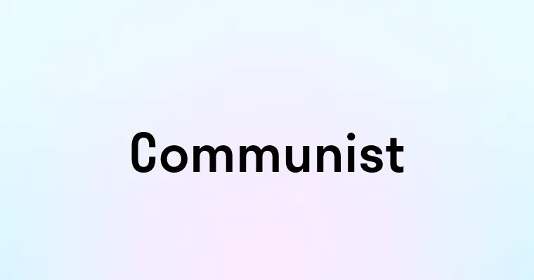 Communist