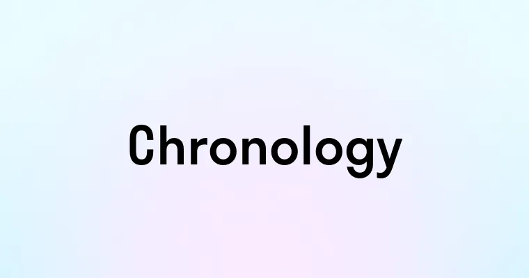 Chronology