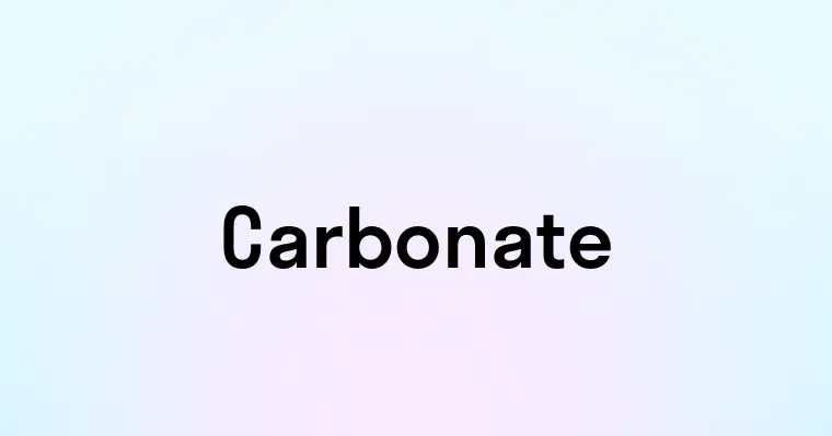 Carbonate