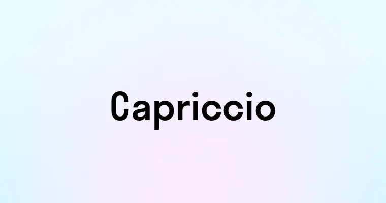 Capriccio