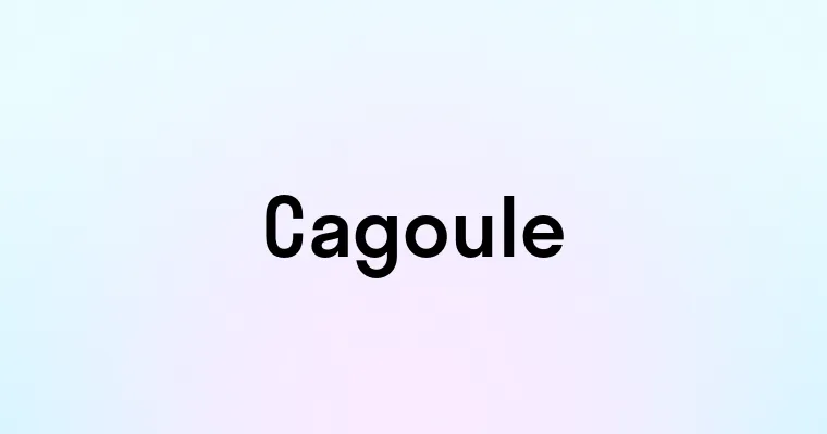 Cagoule