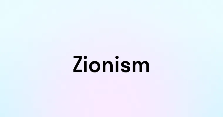 Zionism