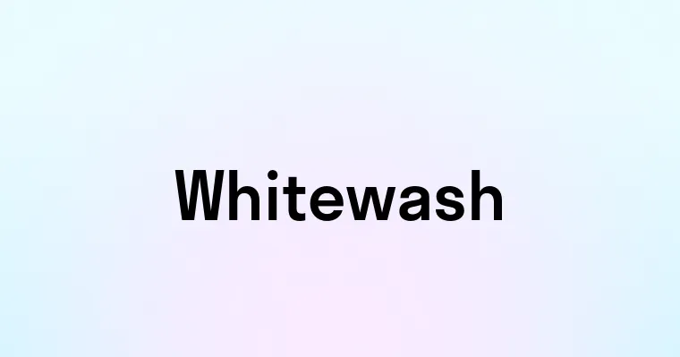 Whitewash