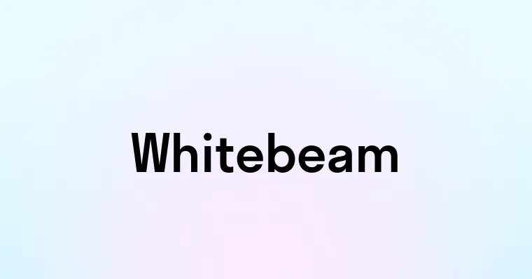 Whitebeam