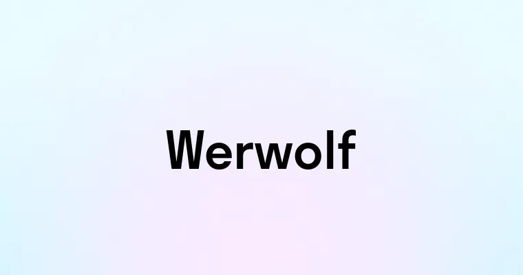 Werwolf