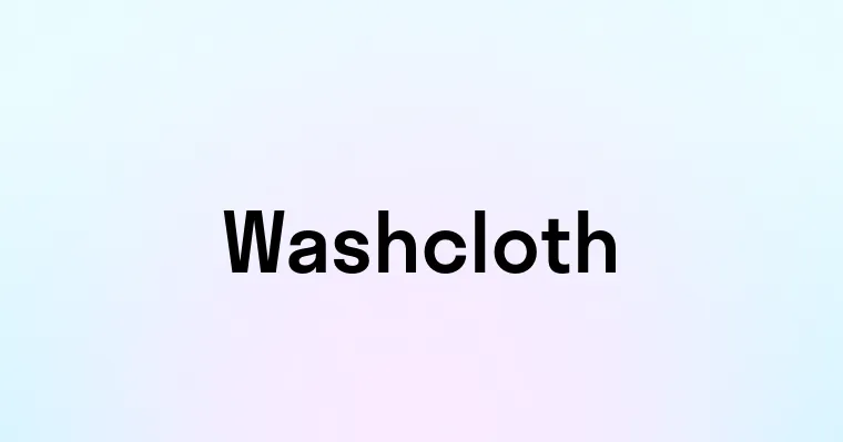 Washcloth