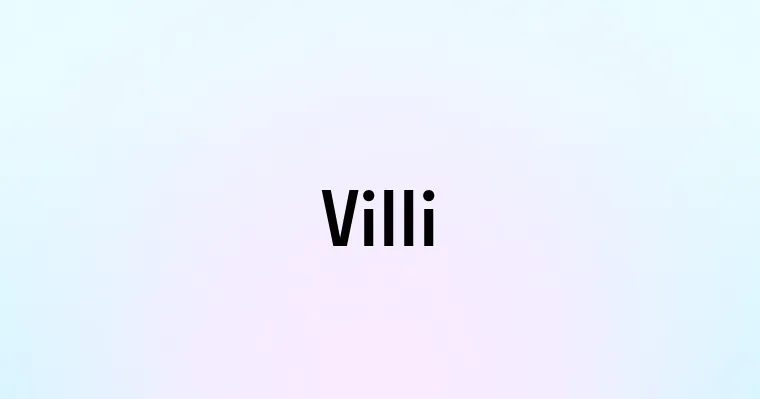 Villi