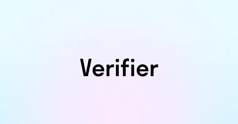 Verifier