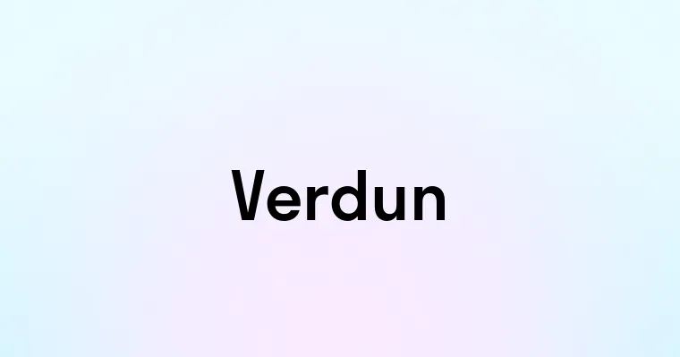 Verdun