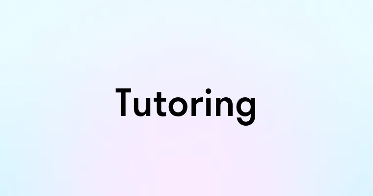 Tutoring