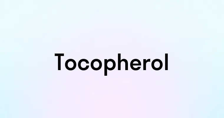 Tocopherol