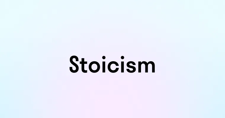 Stoicism