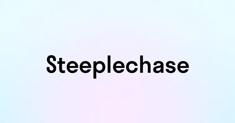 Steeplechase