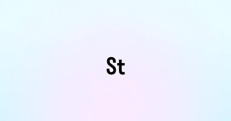 St