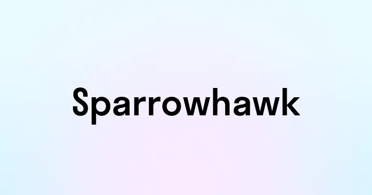 Sparrowhawk