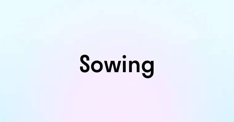 Sowing