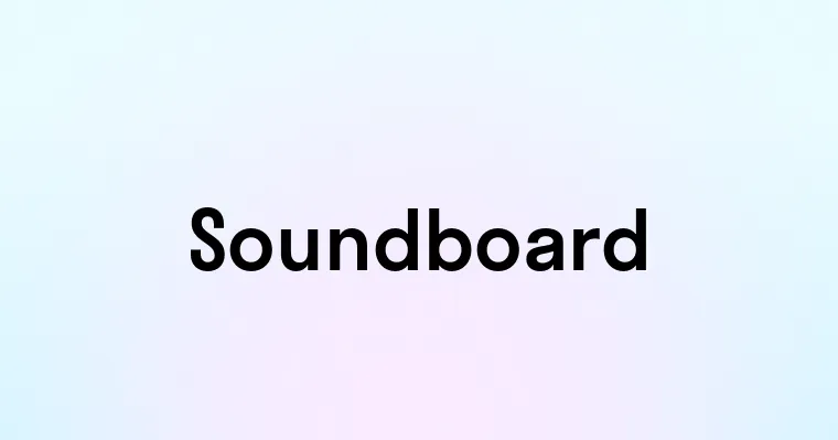 Soundboard