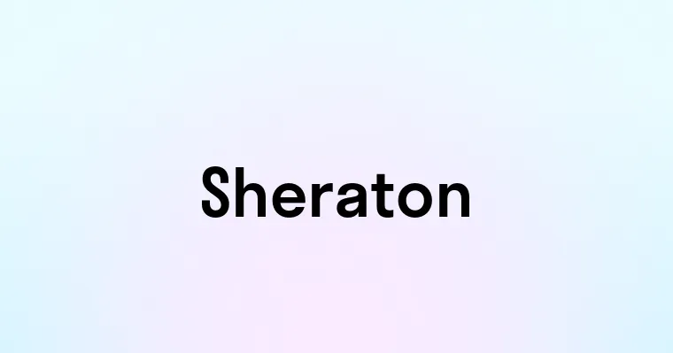 Sheraton