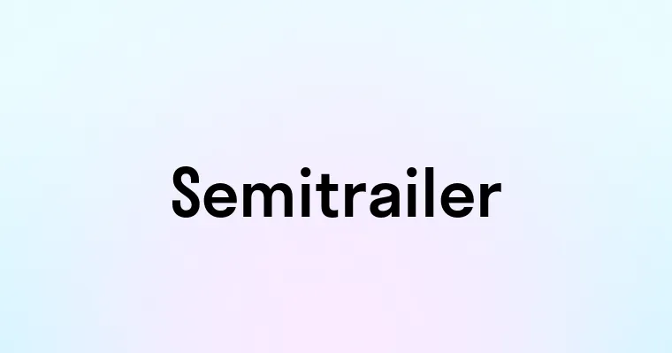 Semitrailer