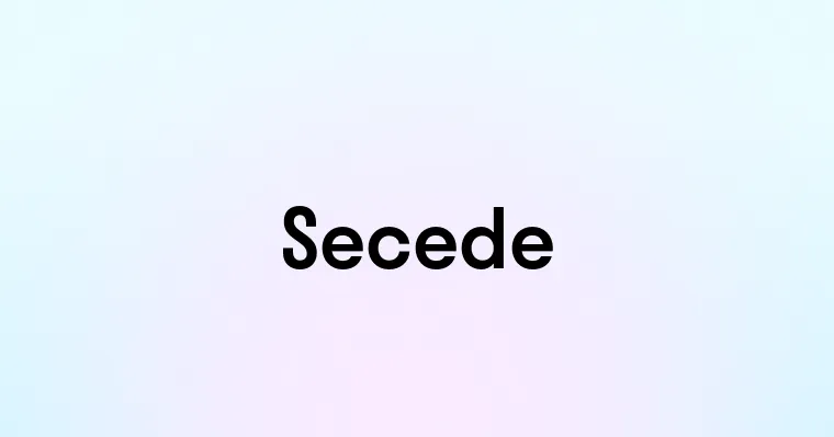 Secede