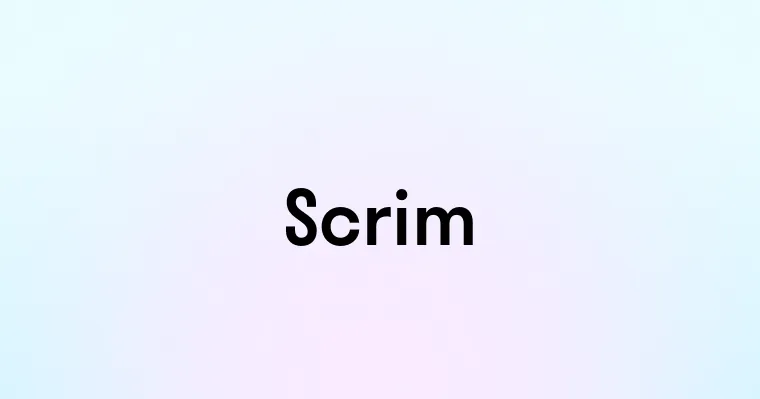 Scrim