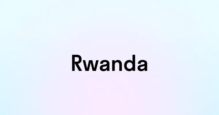 Rwanda