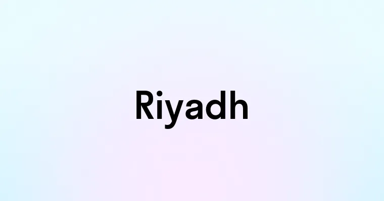 Riyadh