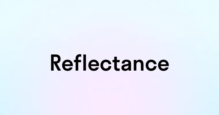 Reflectance