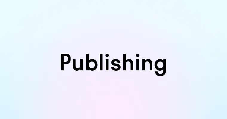 Publishing