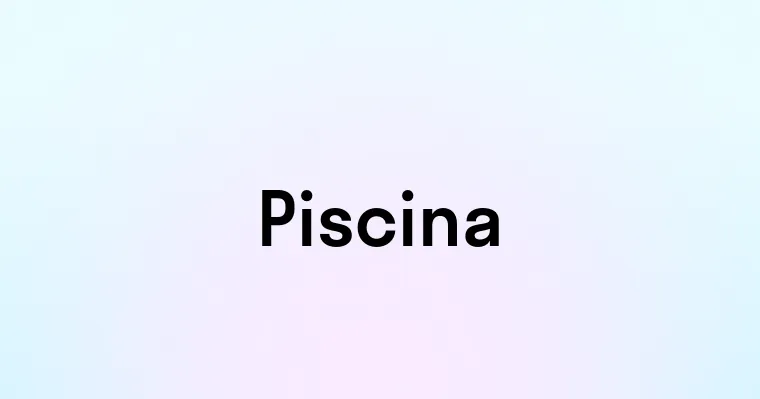 Piscina