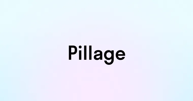 Pillage